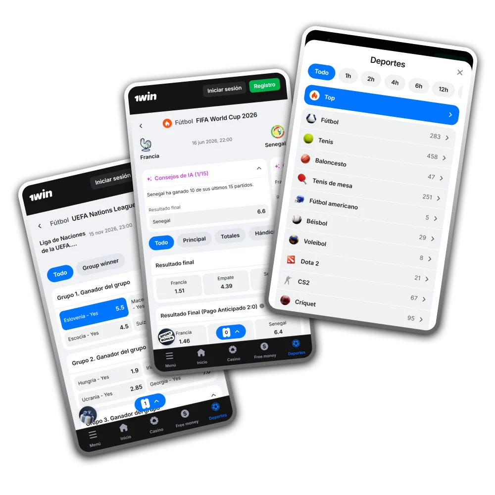 Aprende a realizar apuestas en la práctica plataforma 1win.