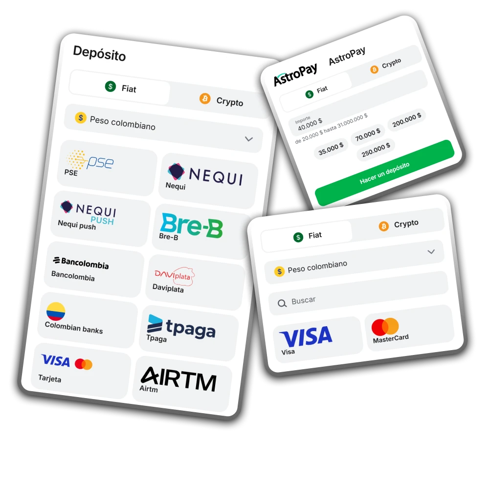 Descubre una amplia variedad de métodos de depósito rápidos y confiables en 1win.