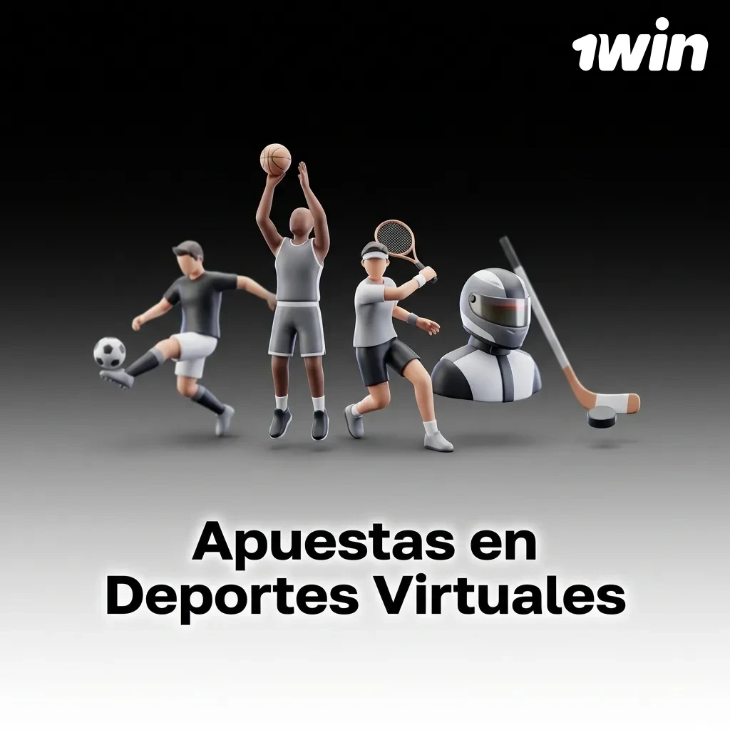 Pantalla de apuestas en deportes virtuales mostrando simulaciones de fútbol y carreras disponibles 24/7