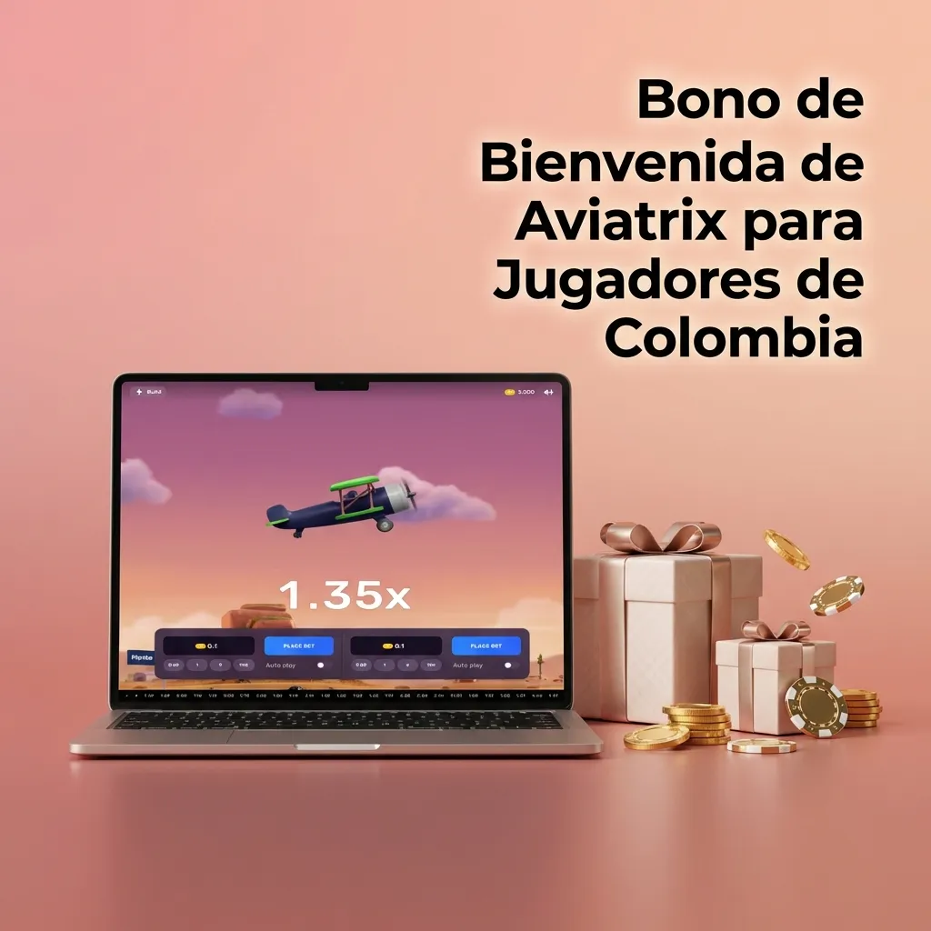 Bono 500% hasta 8 millones COP para nuevos jugadores en Aviatrix Colombia con requisito de apuesta x35