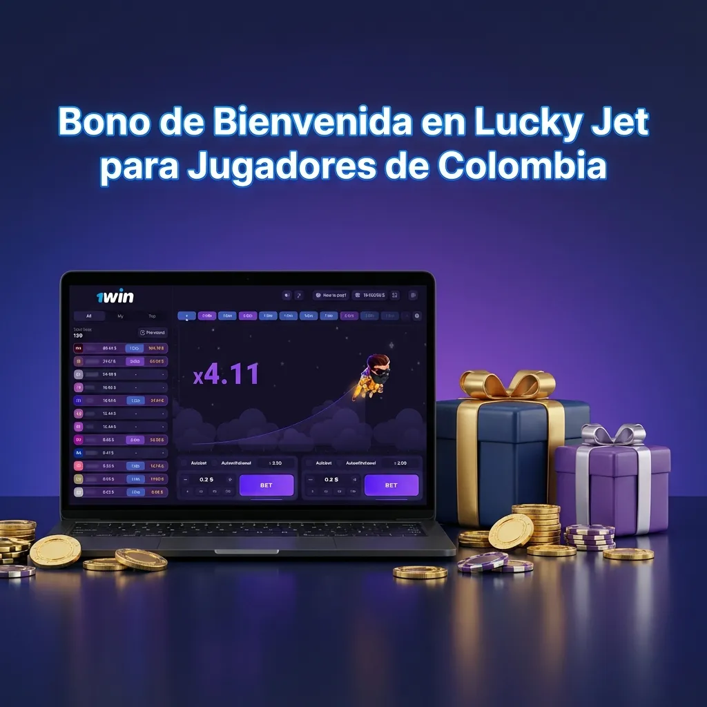 Lucky Jet welcome bonus for Colombian players: 500% up to 8,000,000 COP with deposit and wagering requirements explained.