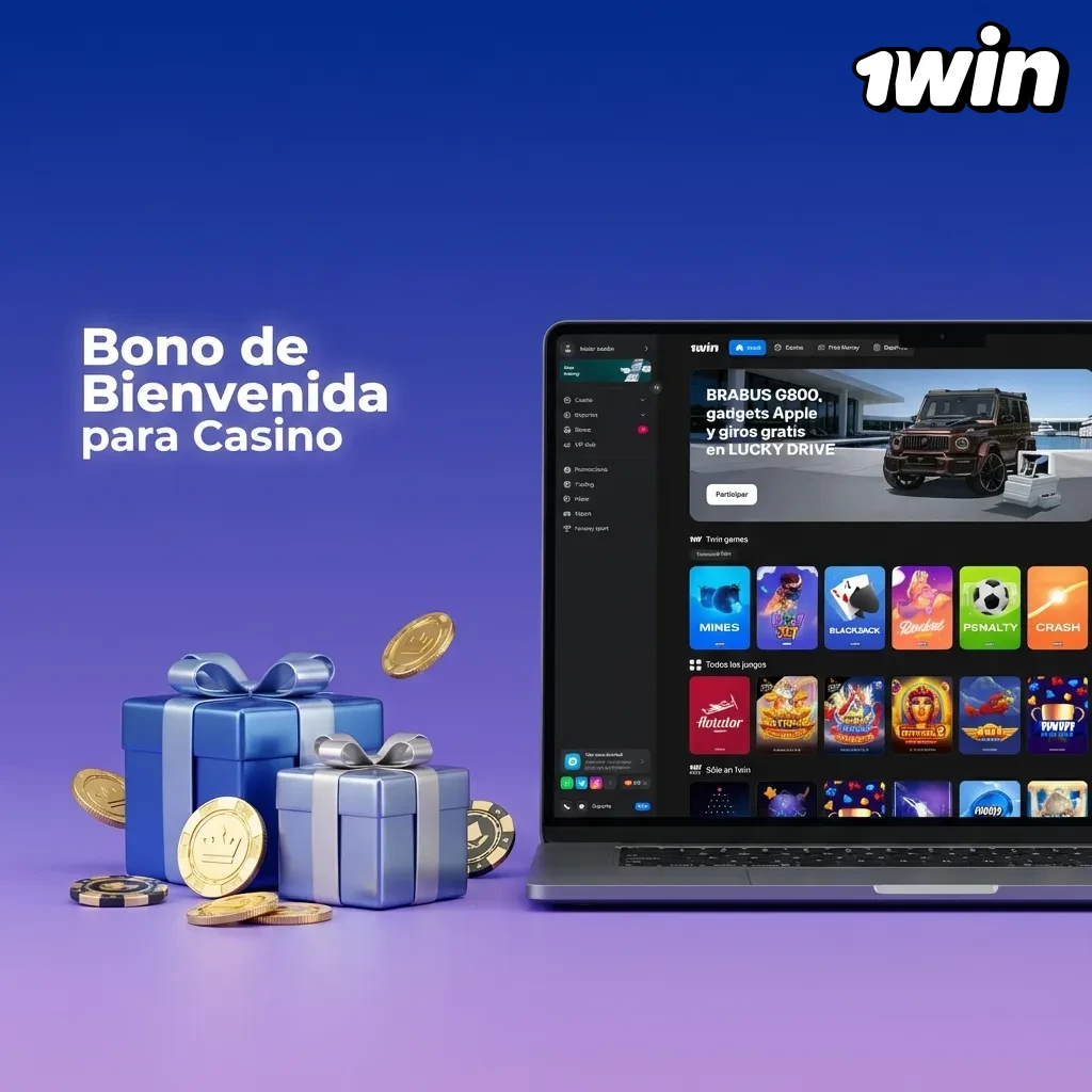 Casino welcome bonus: 500% up to 8,000,000 COP on first four deposits with 35x wagering requirement in 30 days.