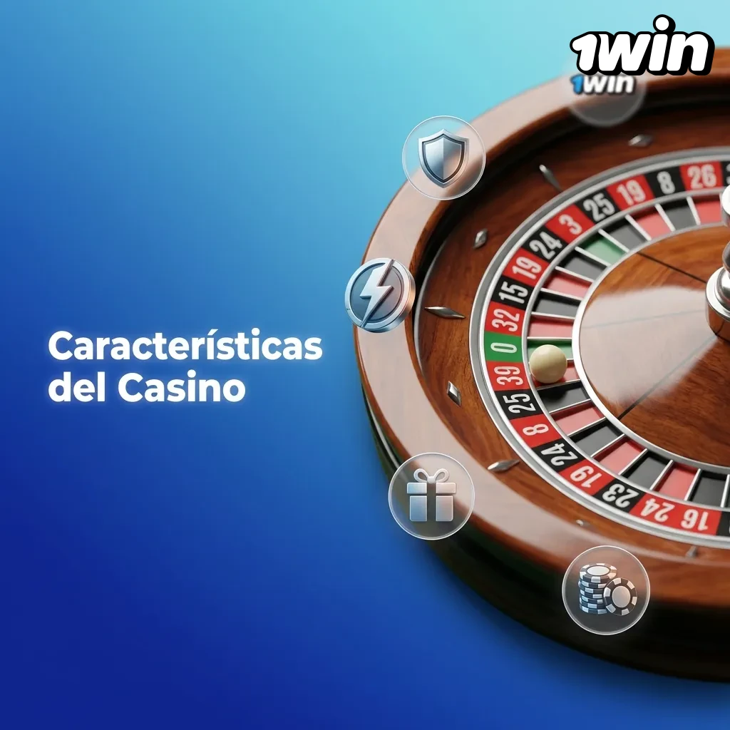 Casino platform showing Colombian payment methods, mobile app, 24/7 support, loyalty program, and fast withdrawals.