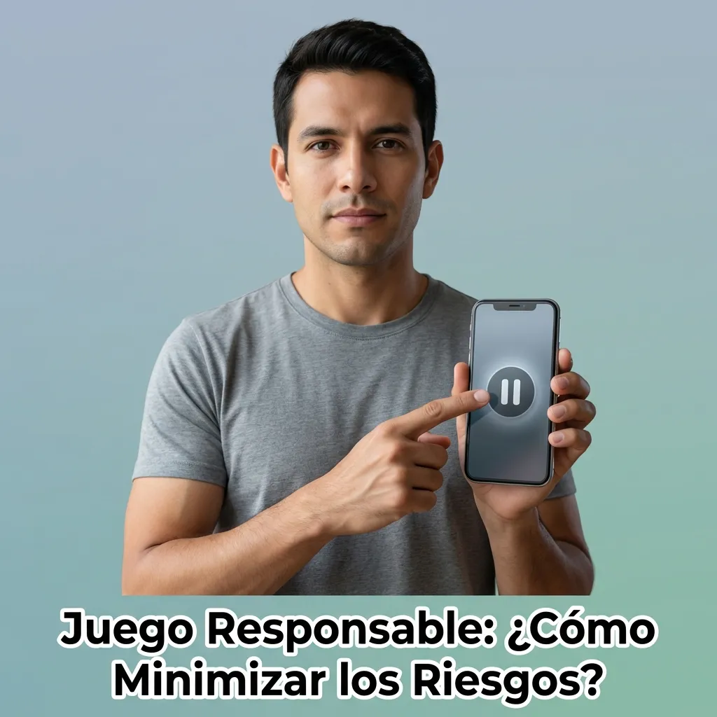 Persona estableciendo límites de depósito en casino online para juego responsable y control de presupuesto