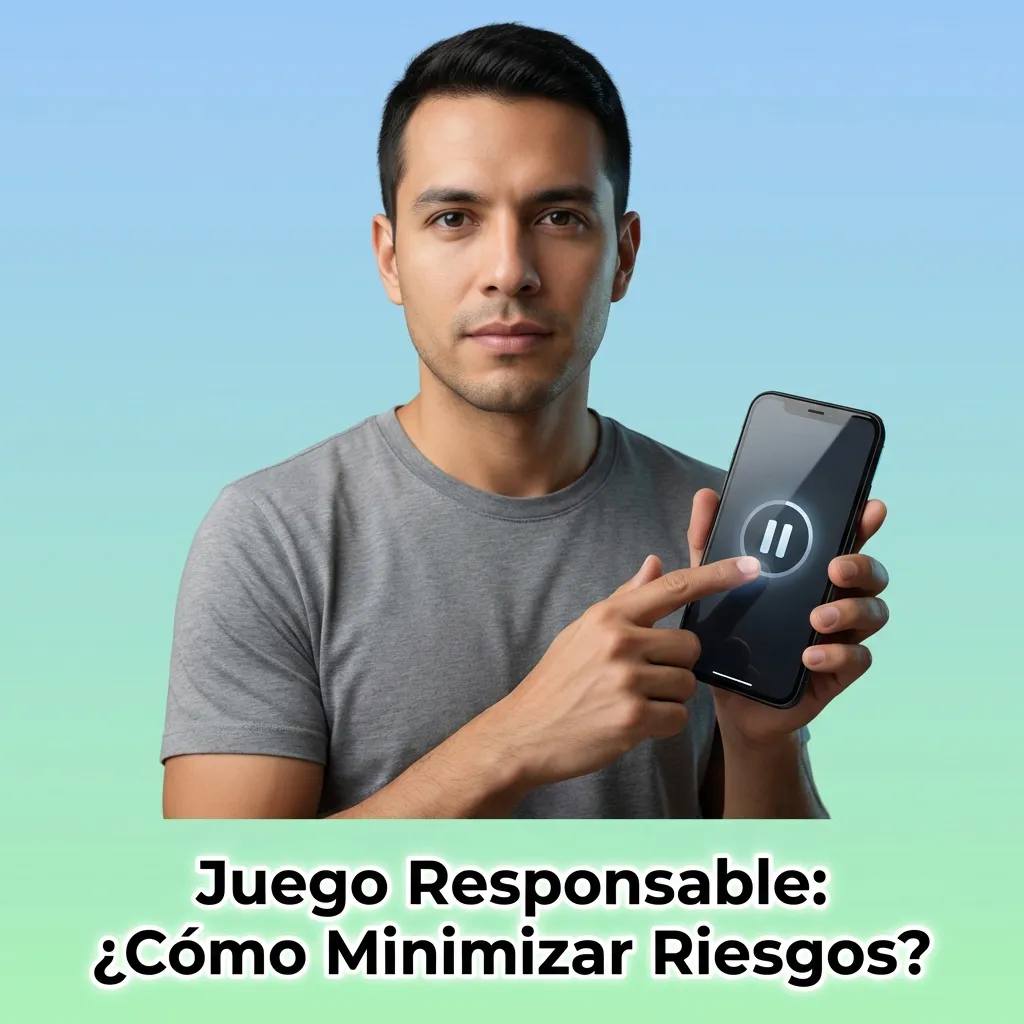 Persona configurando límites de depósito en plataforma de casino online para juego responsable y control financiero