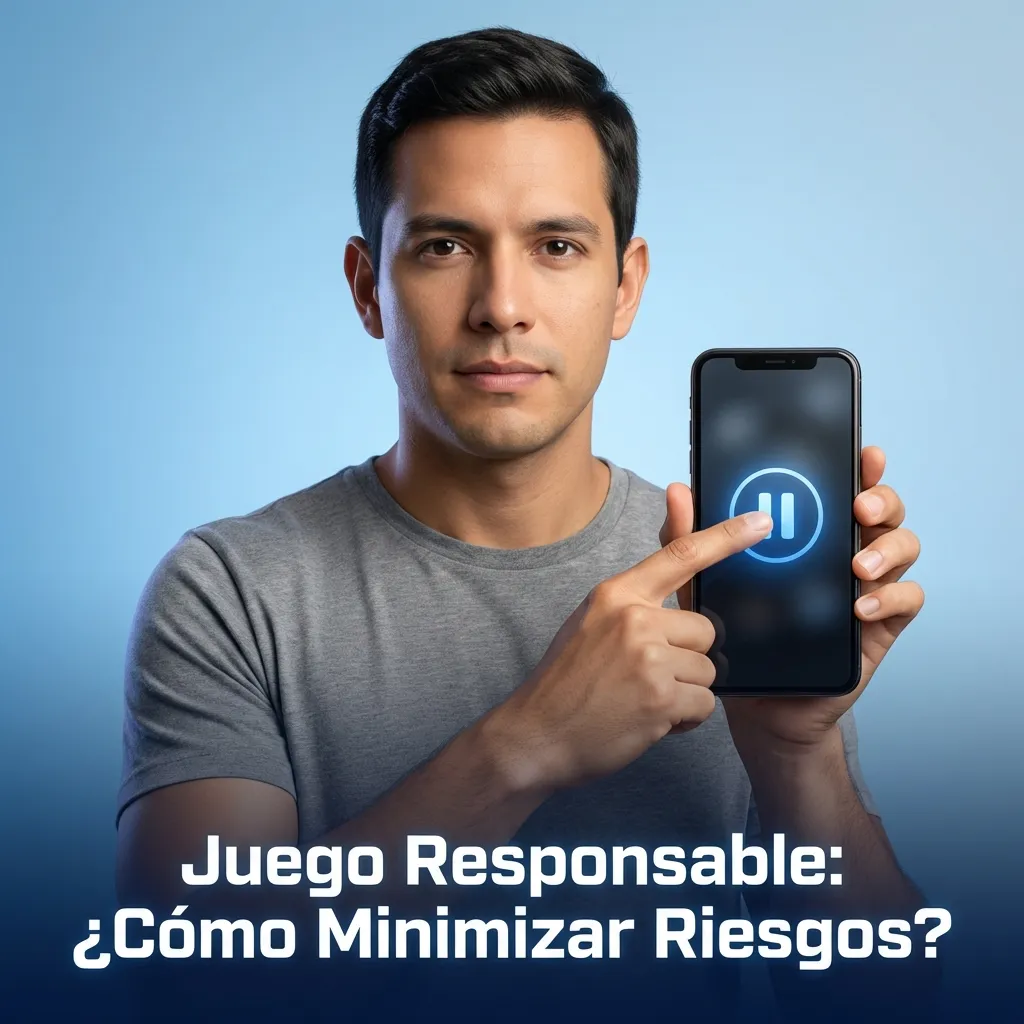 Person setting budget limits on gaming device to practice responsible gambling and minimize financial risks