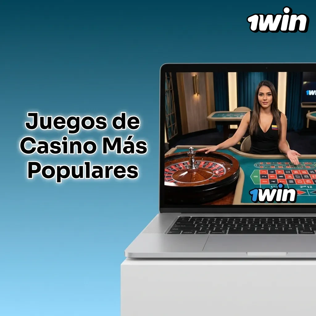 Popular casino games grid showing slot machines and live dealer options favored by Colombian players