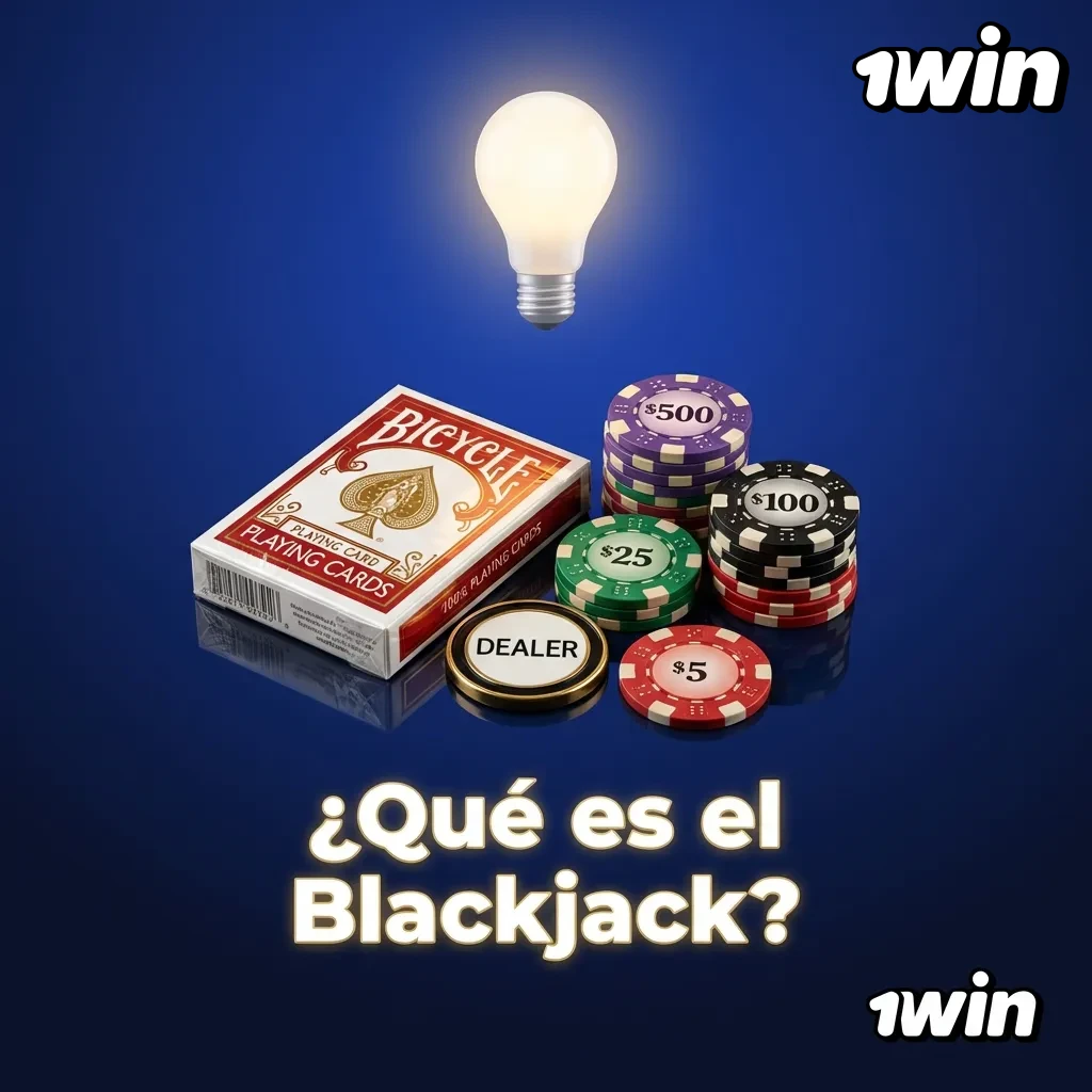 Cartas de blackjack sobre mesa de casino verde con fichas, mostrando mano de 21 en juego clásico de cartas