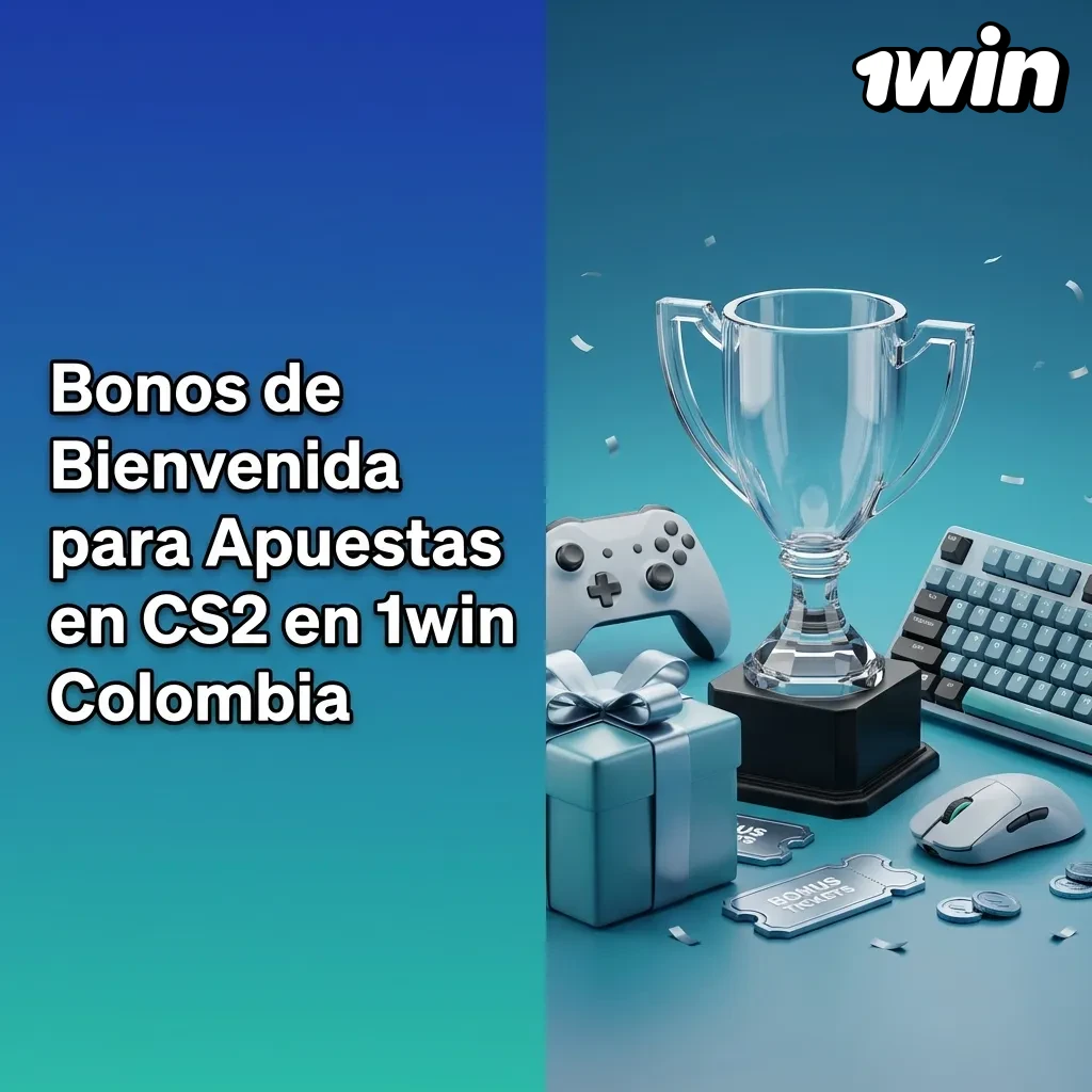 1win Colombia welcome bonus for CS2 betting showing 500% bonus up to 8,000,000 COP registration and deposit process