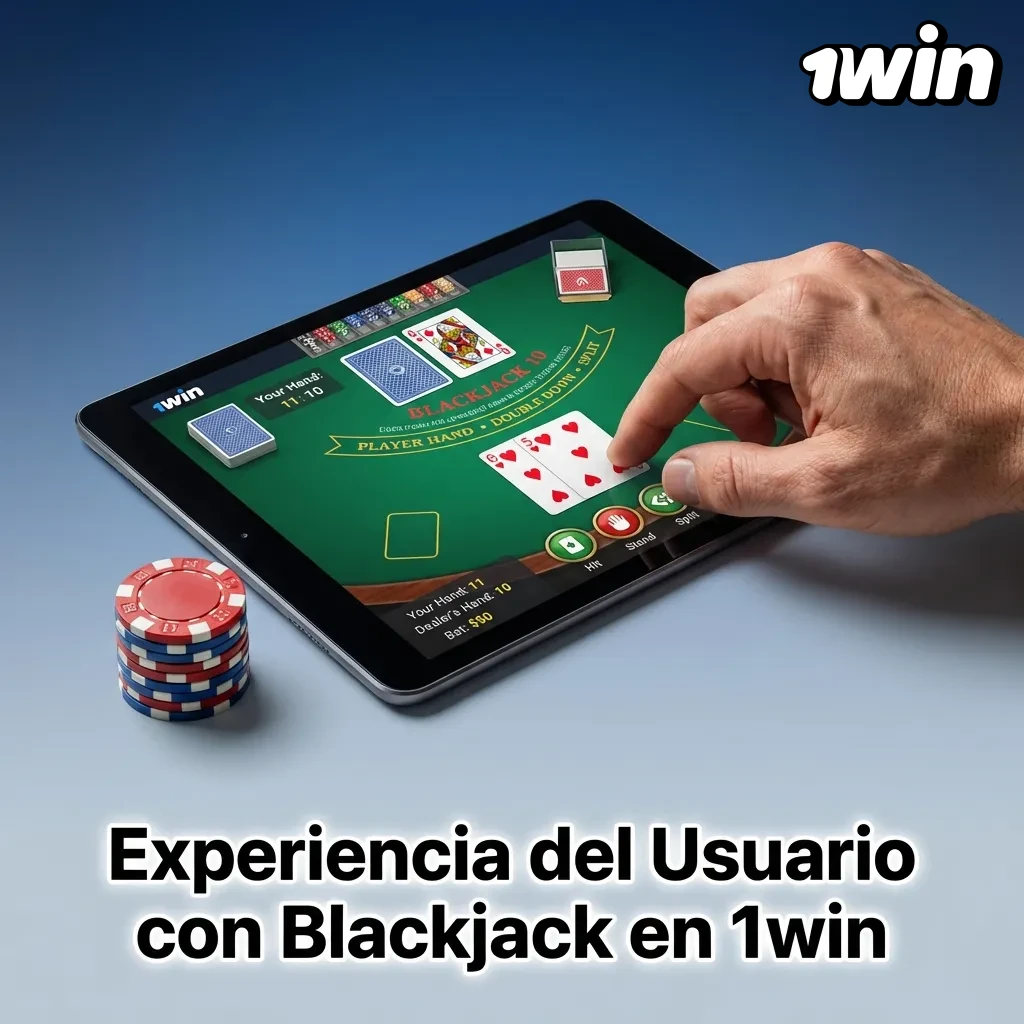 Jugador disfrutando blackjack HD en 1win con múltiples ángulos de cámara y interfaz intuitiva en dispositivo móvil