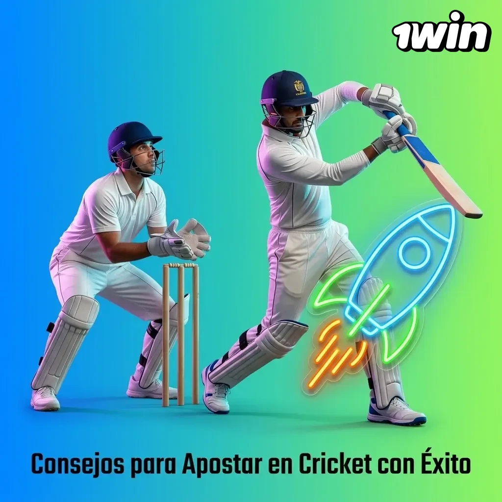 Consejos para apostar en cricket con éxito: análisis, gestión del capital y herramientas en 1win