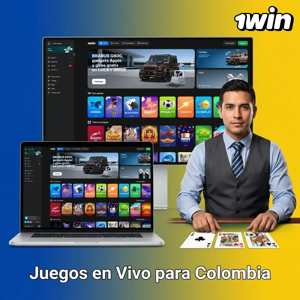 Juegos en vivo más populares en Colombia: Andar Bahar, Teen Patti, Dragon Tiger y más en 1win