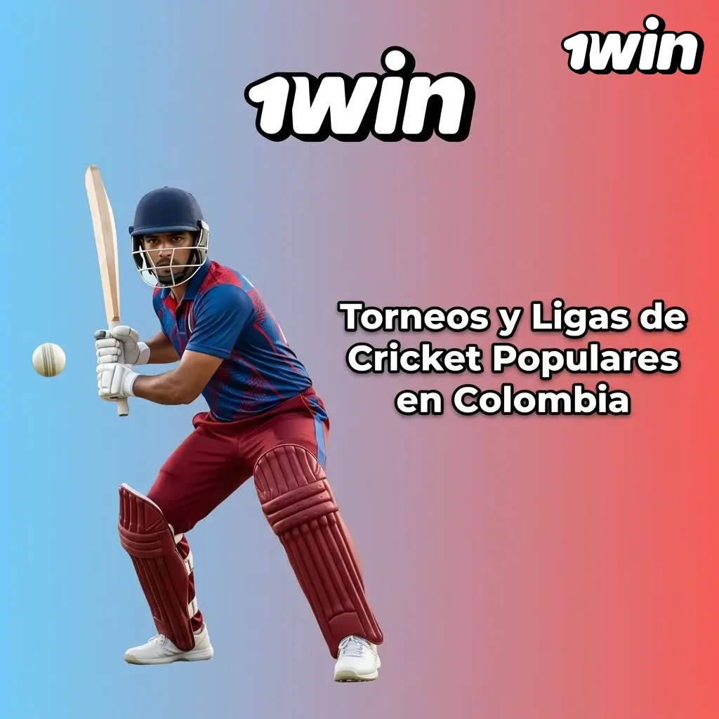 Torneos y ligas de cricket populares en Colombia disponibles en 1win para apuestas en vivo y competencias internacionales