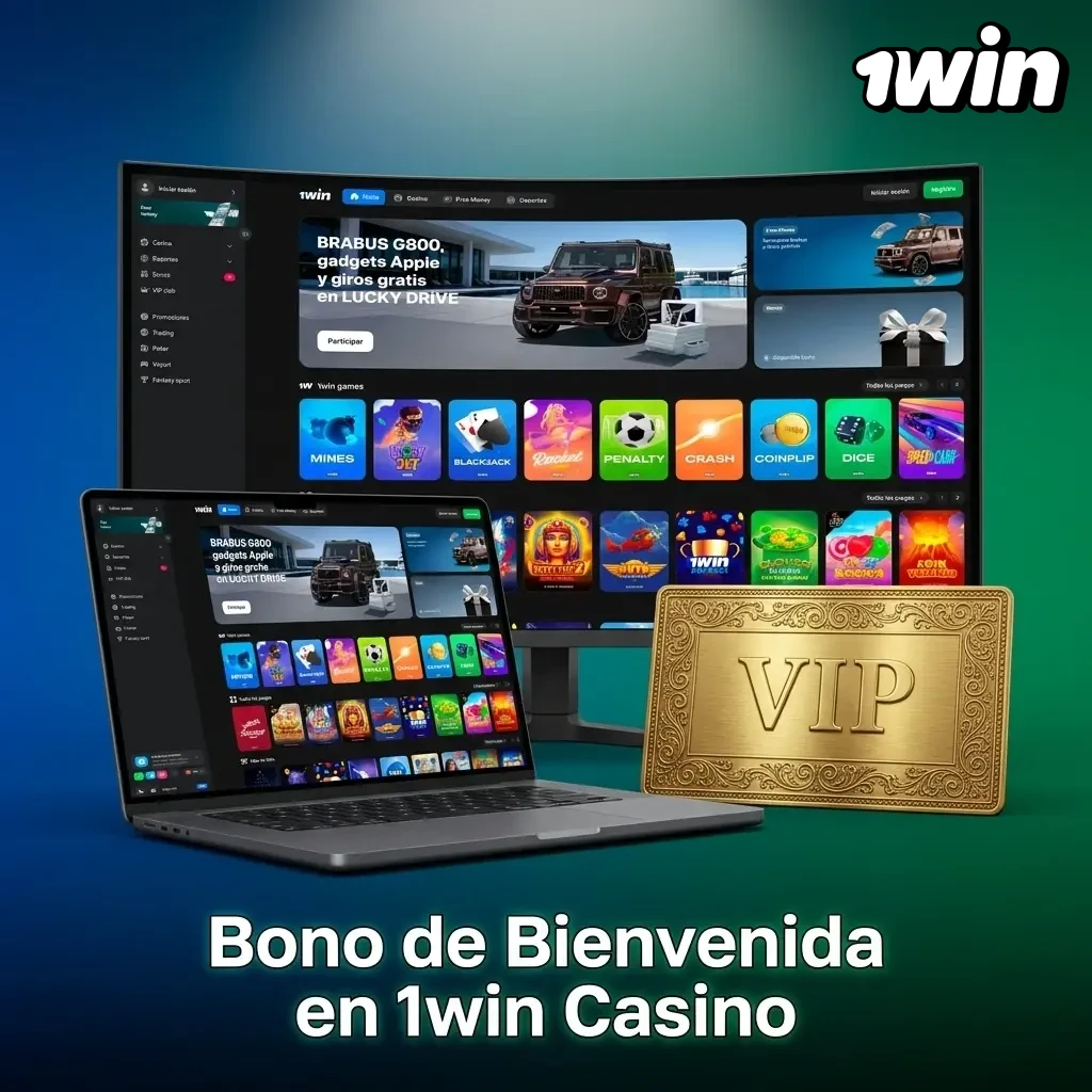 Bono de bienvenida 1win Casino Colombia: 500% hasta 8.000.000 COP en tu primer depósito