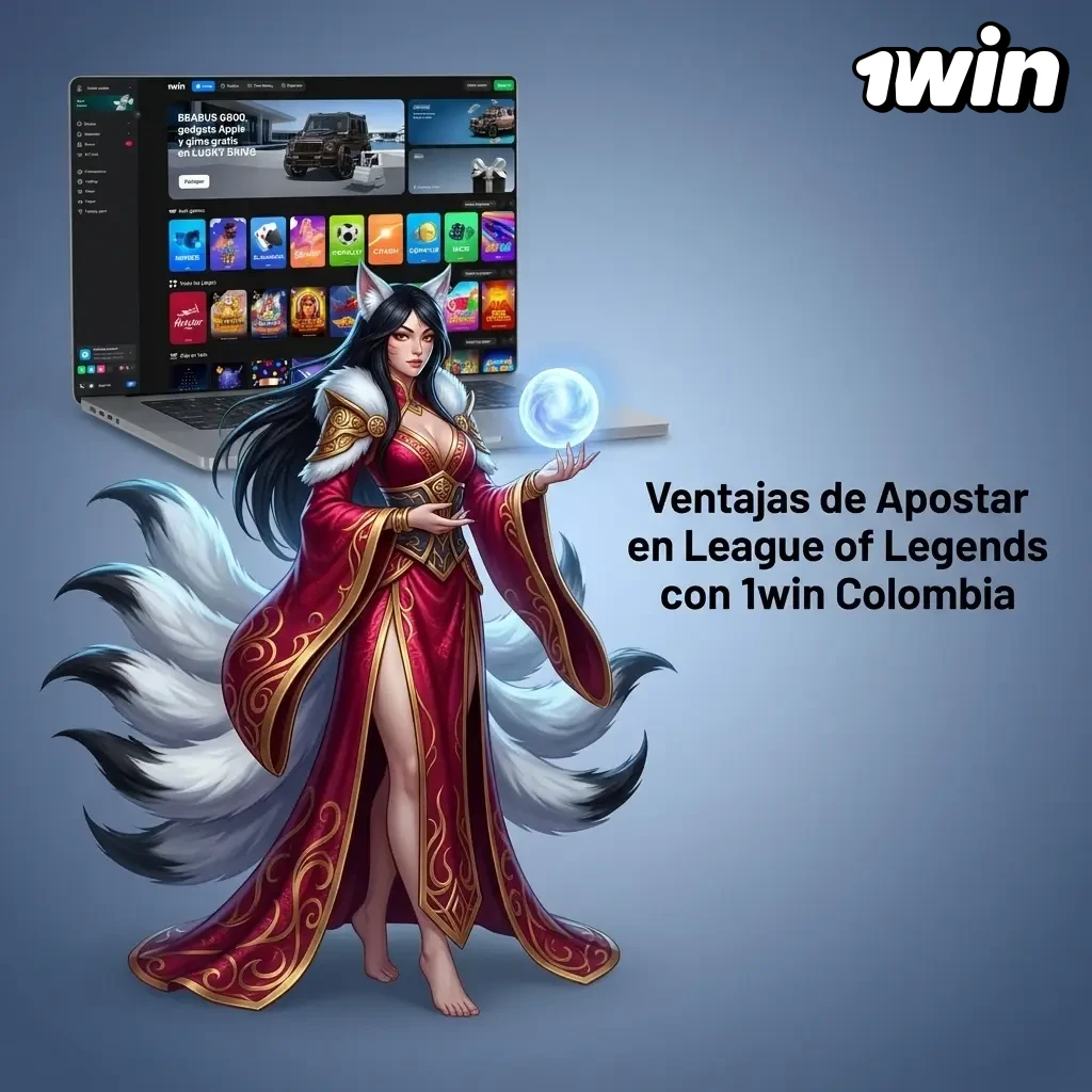 Ventajas de apostar en League of Legends con 1win Colombia: bonos, pagos locales y cuotas competitivas
