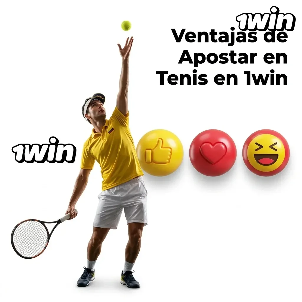 Ventajas de apostar en tenis en 1win: cuotas competitivas, mercados detallados y apuestas en vivo en COP