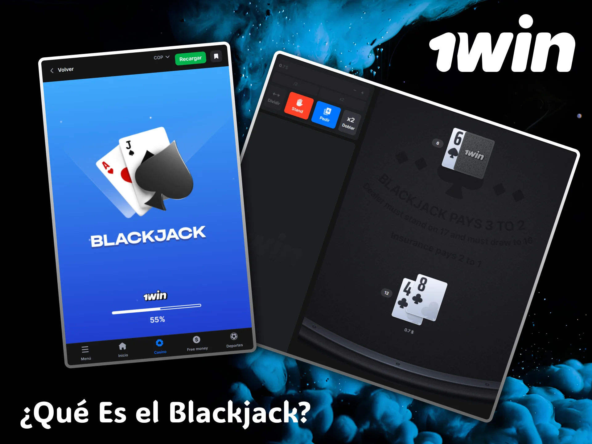 Descubre qué es el Blackjack y aprende a vencer al crupier en casino 1win.