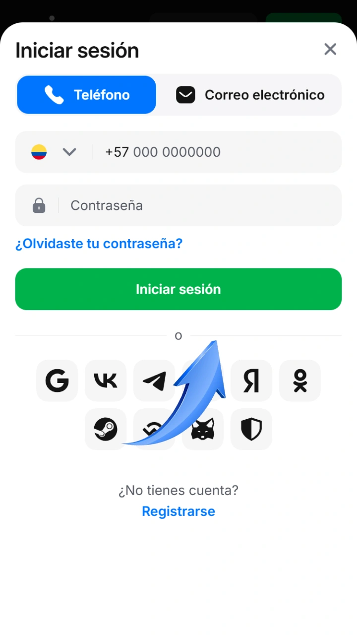 Accede a tu cuenta de juego iniciando sesión de forma rápida en 1win.