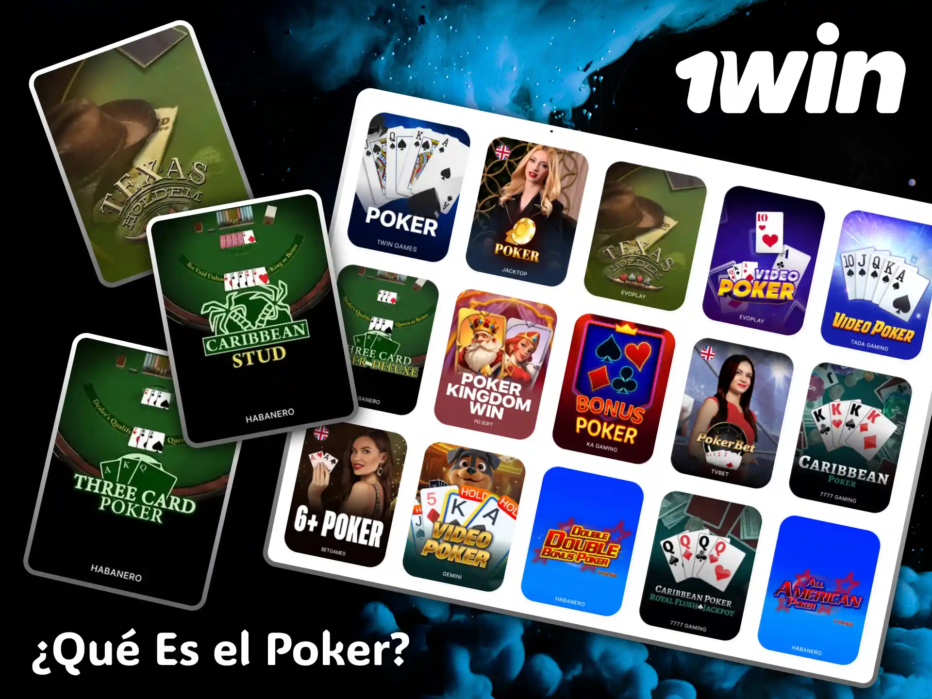 Descubre qué es el Poker y conoce todas sus atractivas variantes en casino 1win.