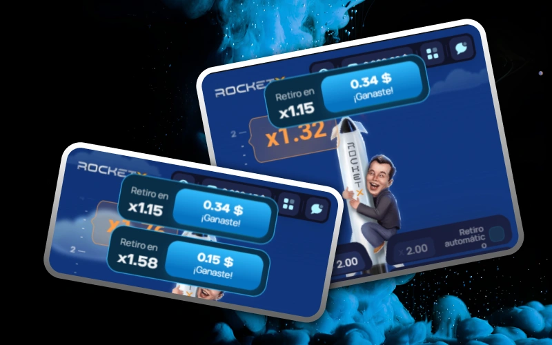 Haz un retiro temprano en Rocket X para asegurar excelentes ganancias en casino 1win.