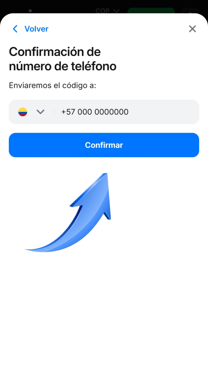 Completa el formulario de confirmación de teléfono de manera totalmente protegida en 1win.